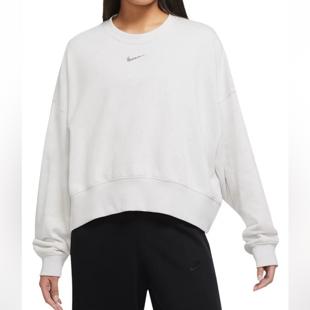 Nike Essentials Oversized Fleece Crew Sweater